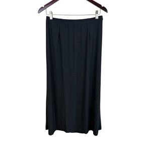 Koret Sz‎ M Skirt Black Midi Sheath Goth Retro Classic Old Money 90s Capsule
